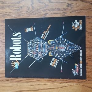 Vintage 90s Kids Discover Magazine Robots Volume 9 Issue 2 February 1999
